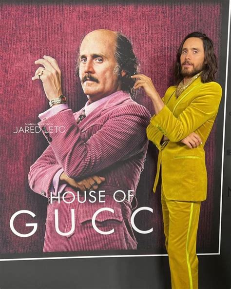 jared leto house of gucci personaggio|jared leto 2022 gucci.